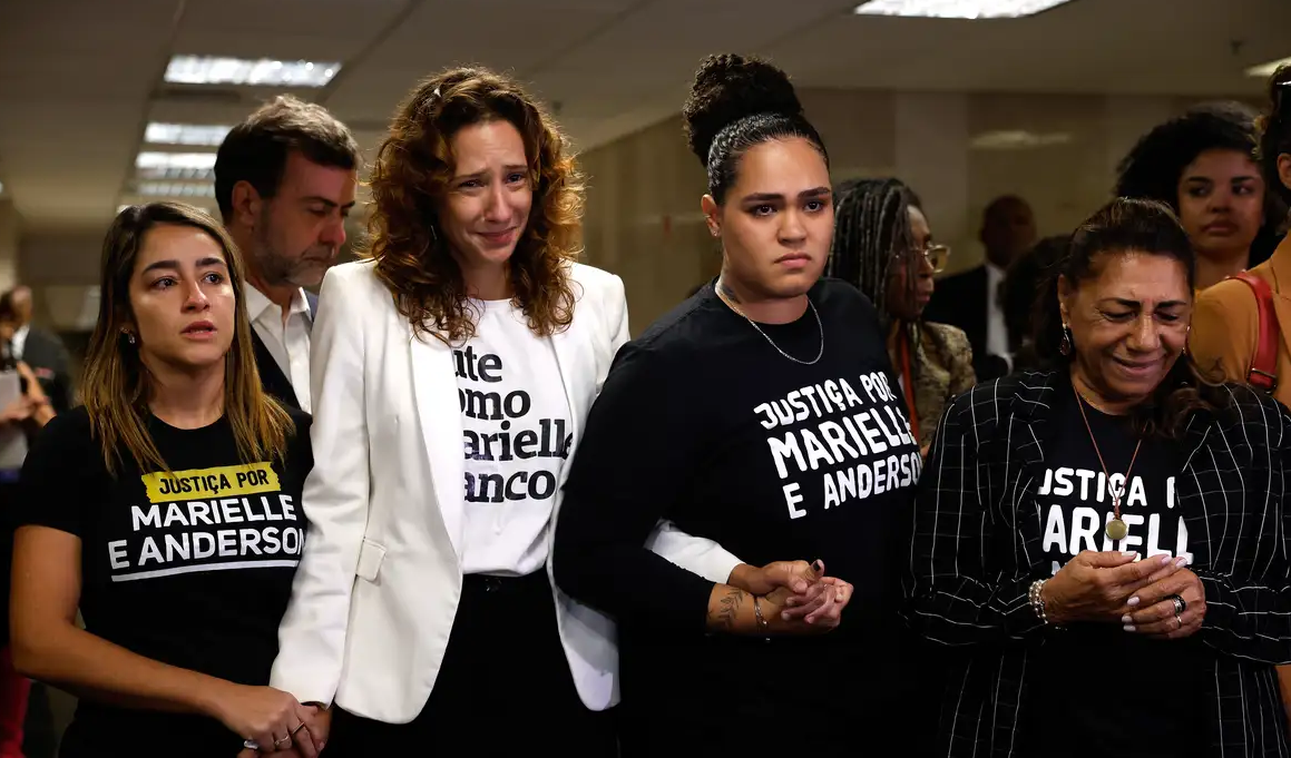 Familiares de Marielle Franco