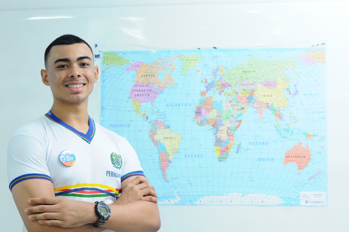 Wesley Freitas de Souza, Monitor de matemática da  Escola Pedro Celso