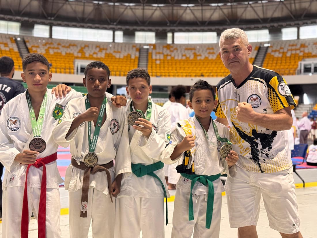 Projeto Social Karatê Alto do Brasil conquista 18 medalhas no Campeonato Brasileiro