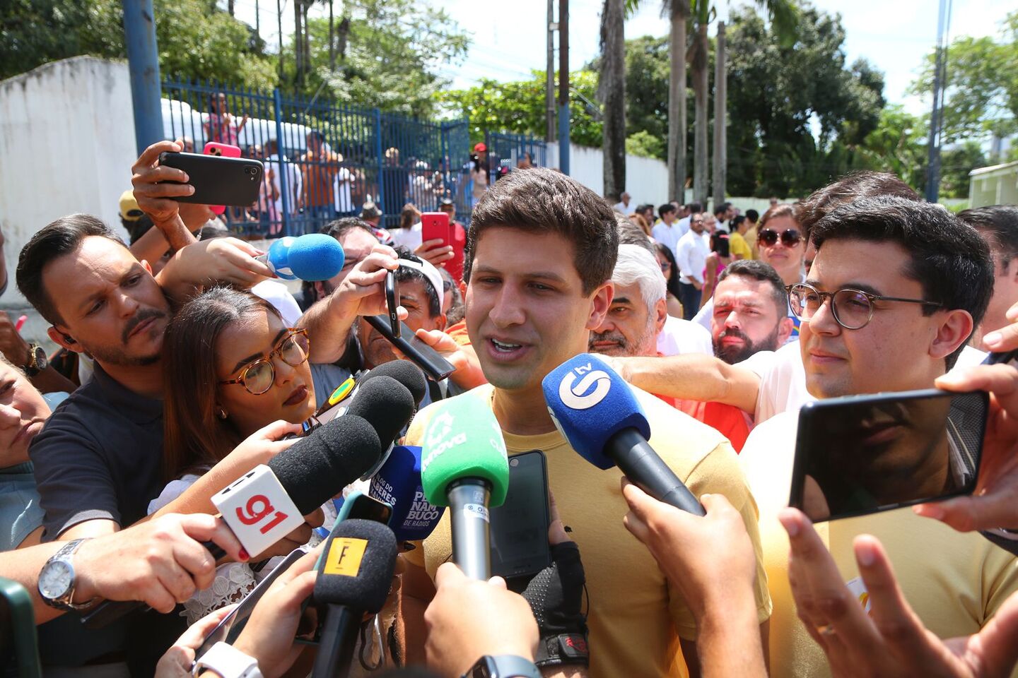 João Campos (PSB), candidato à reeleição no Recife