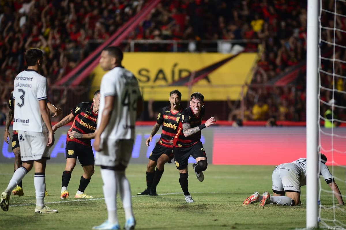 Barletta marcou o primeiro gol do clássico nordestino entre Sport e Ceará 