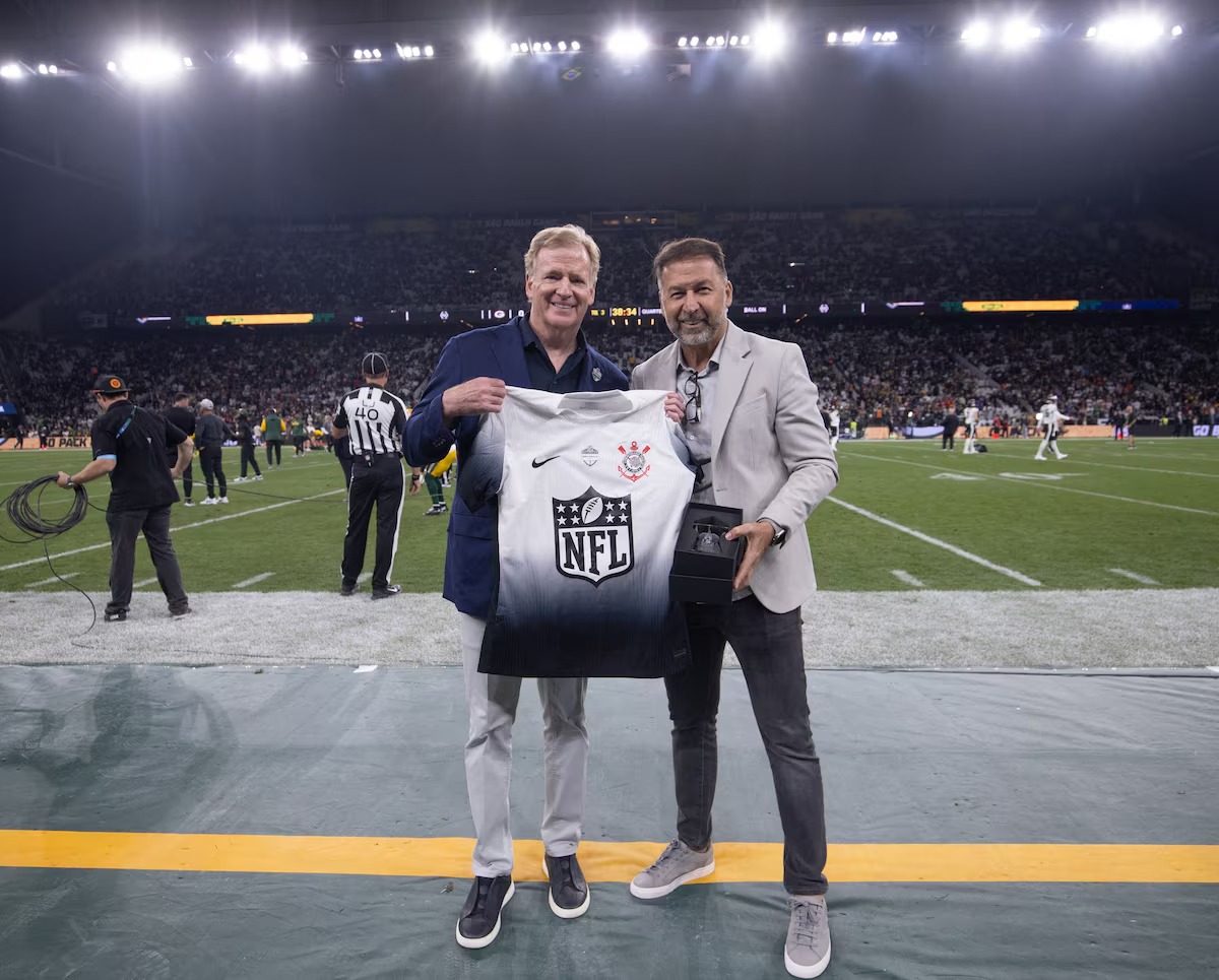 Corinthians é prioridade da NFL para nova partida da liga em 2025