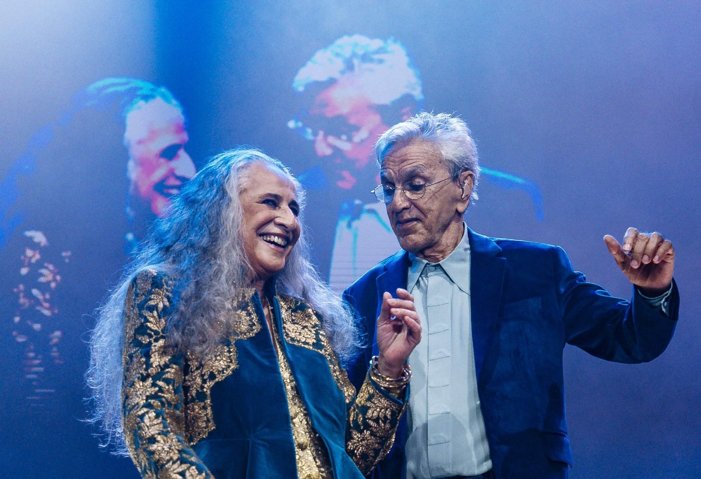 Maria Bethânia e Caetano Veloso fazem turnê nacional juntos