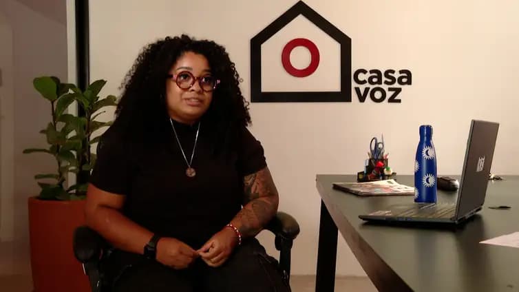 Gabriela Santos destaca que quem mora nas favelas sabe o que é melhor pra si 