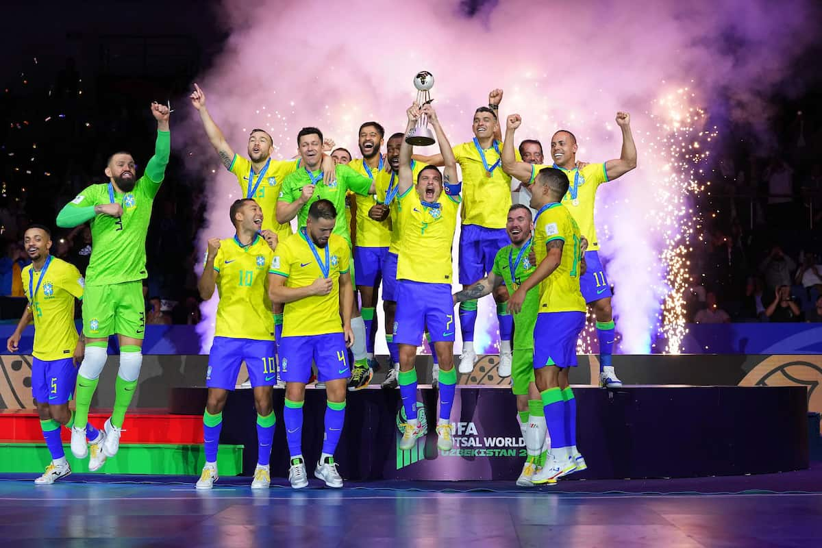 Seleção Brasileira de Futsal é hexacampeã mundial