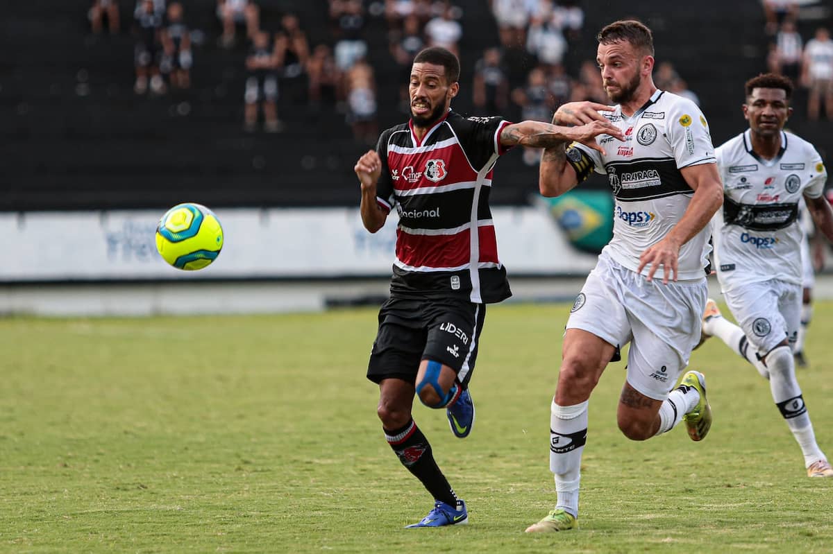 Santa Cruz e ASA fizeram um dos poucos duelos entre as equipes na Série D de 2022