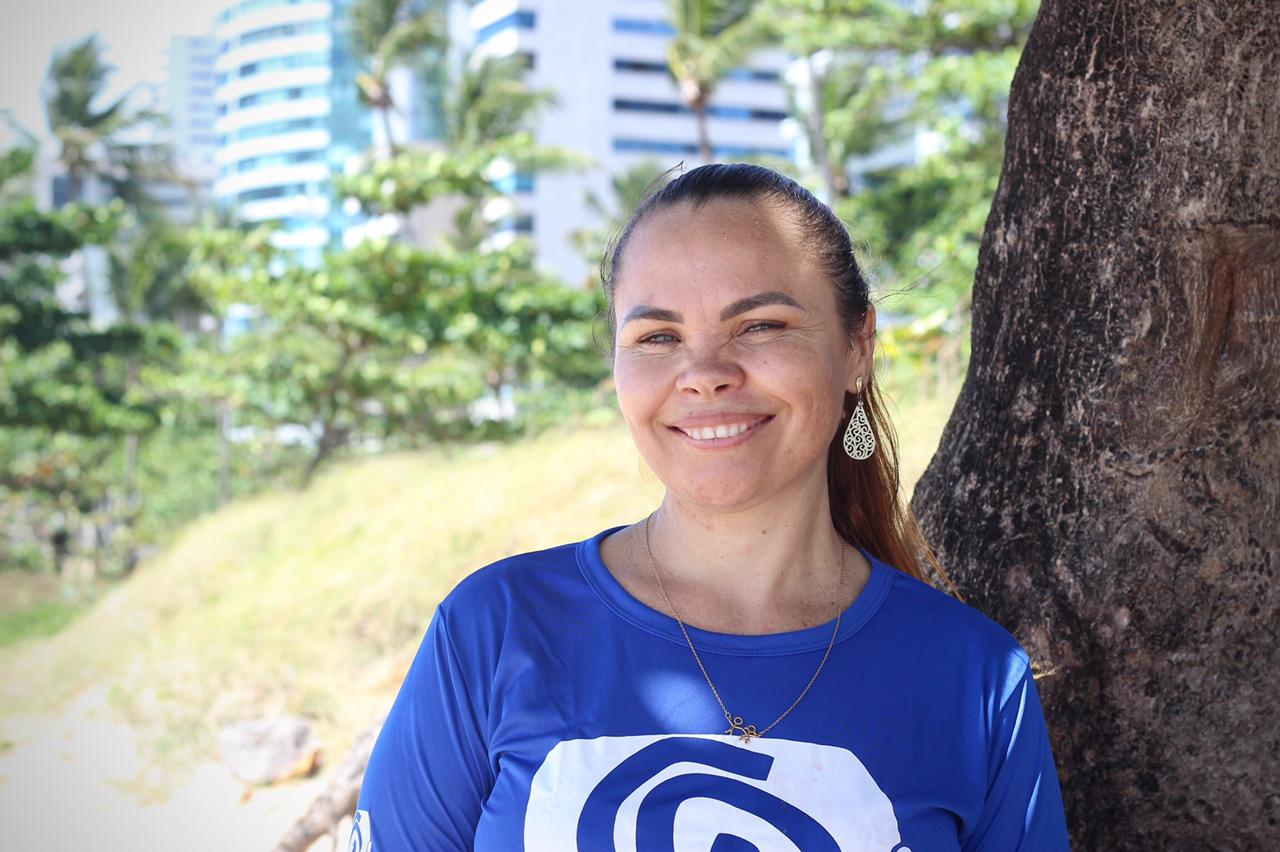 Robervânia Costa, coordenadora do projeto Vida Feliz - Sonhos Não Envelhecem