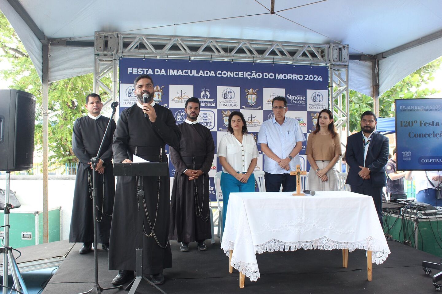 Coletiva da divulgação da programação da Festa do Morro