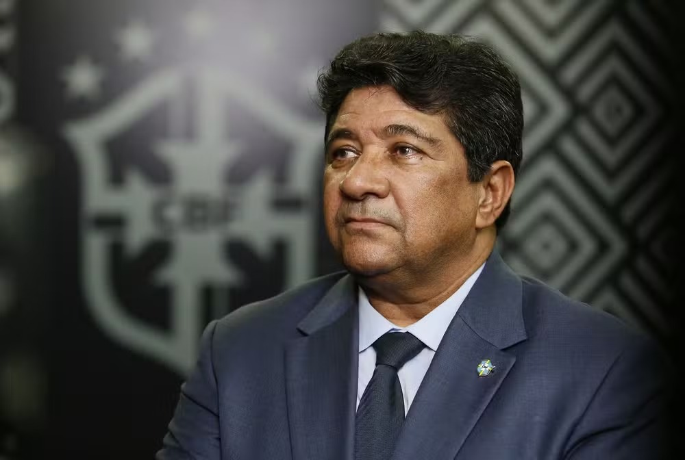 O presidente da CBF, Ednaldo Rodrigues