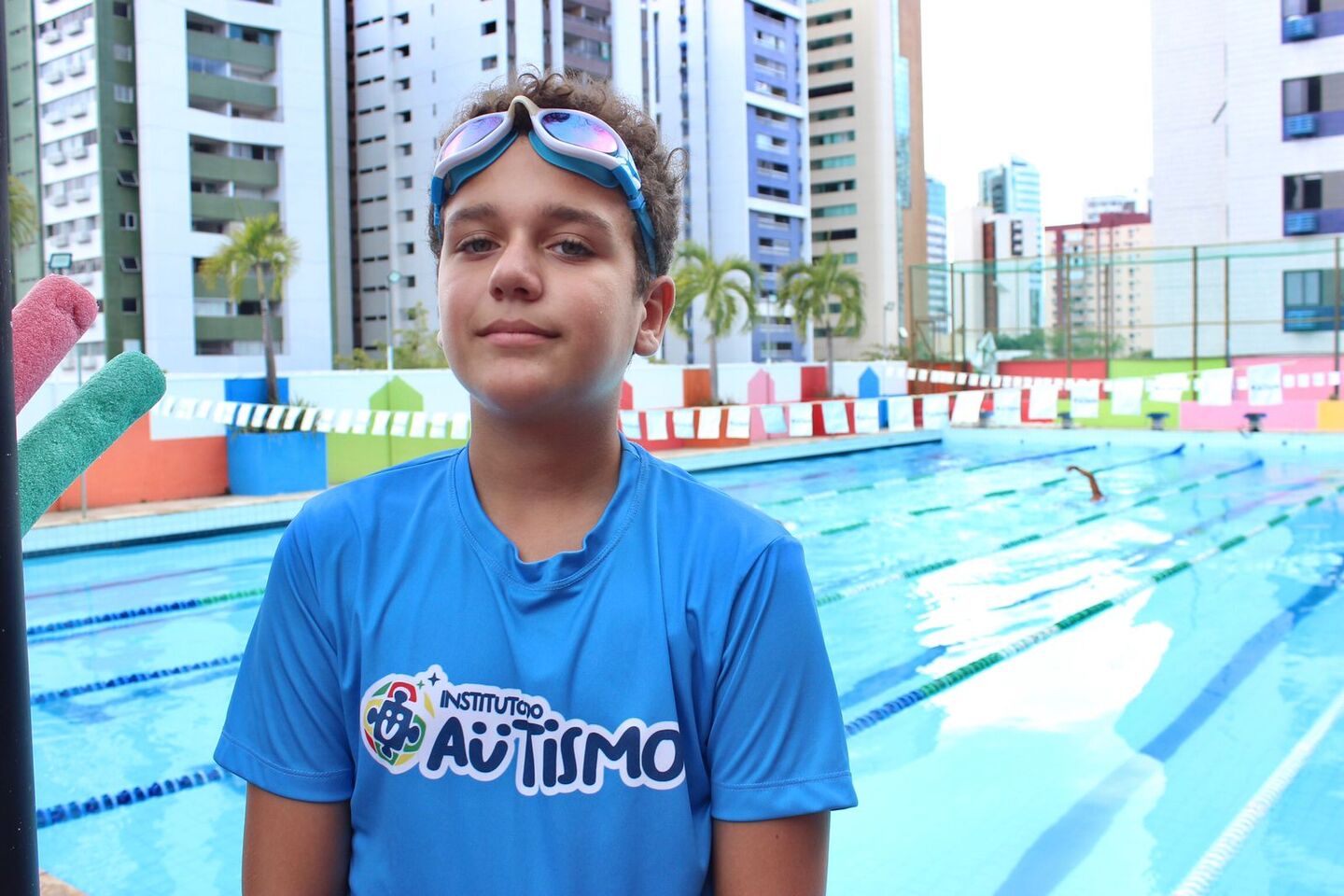 Antônio Miguel, jovem assistido pelo Instituto do Autismo 