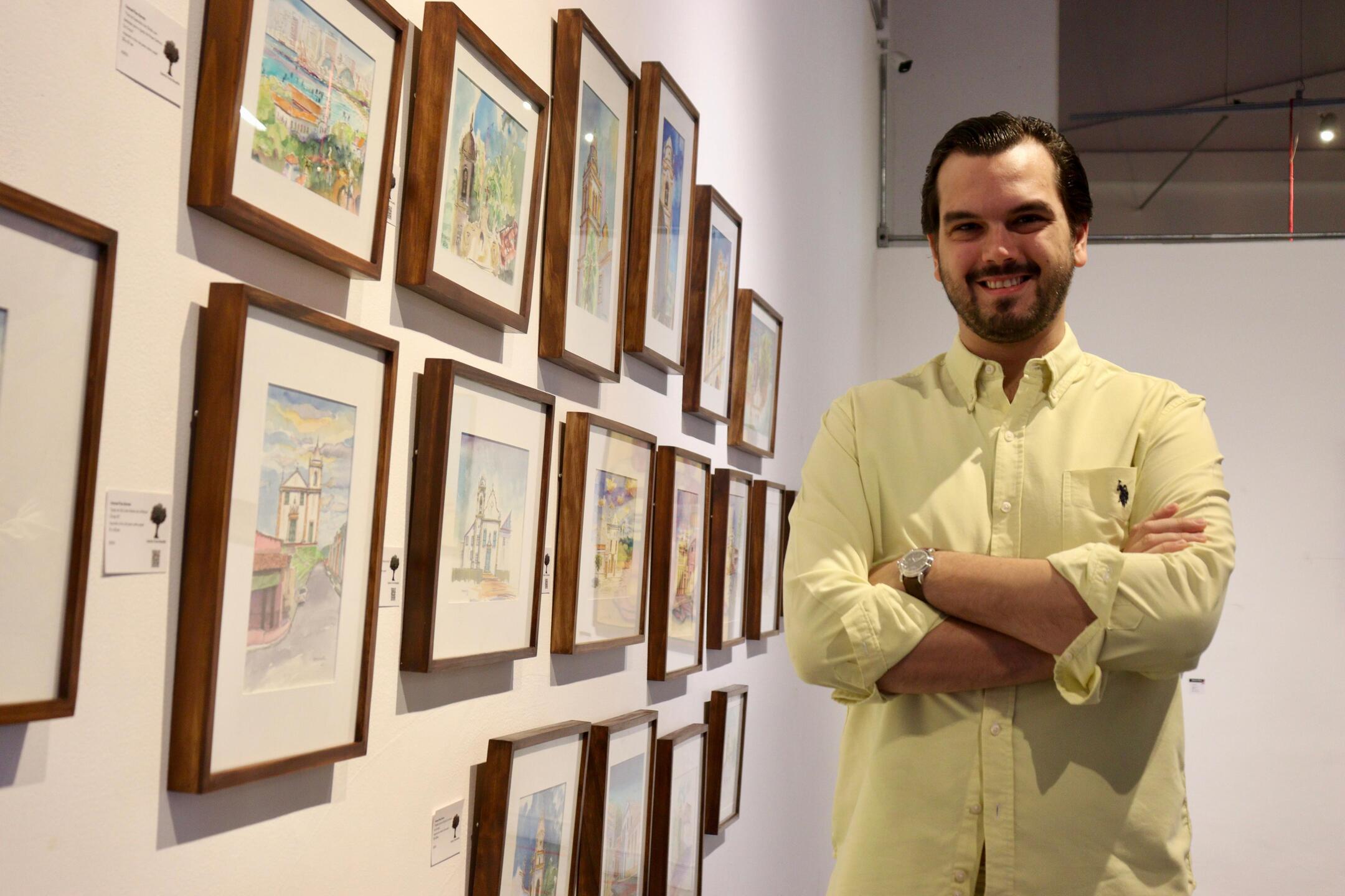 Ricardo Bandeira de Melo, curador da Galeria Terra Brasilis.