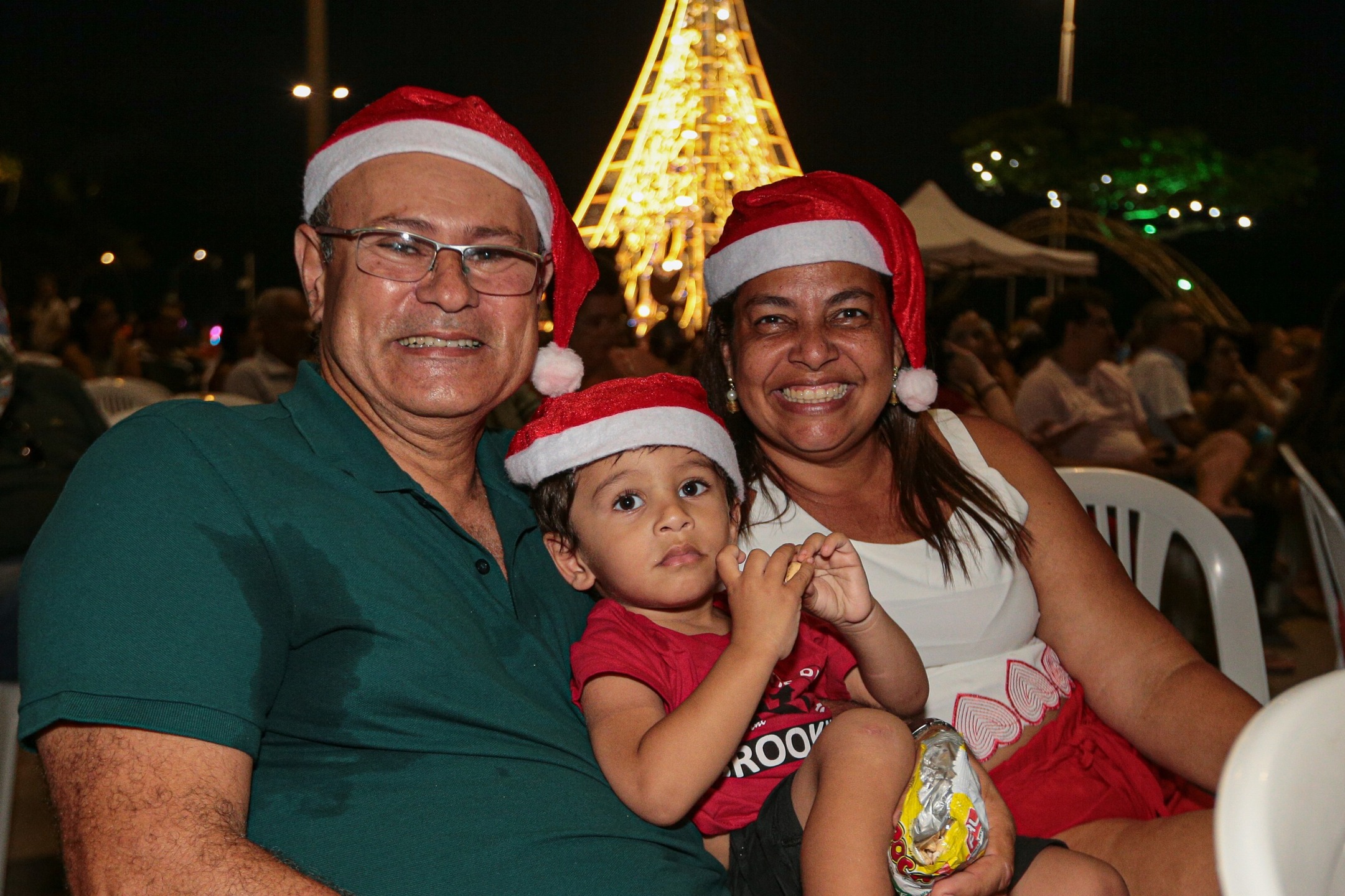 Claudio Lordsleem, 58 anos, que compareceu com a esposa Patrícia e o pequeno Pedro