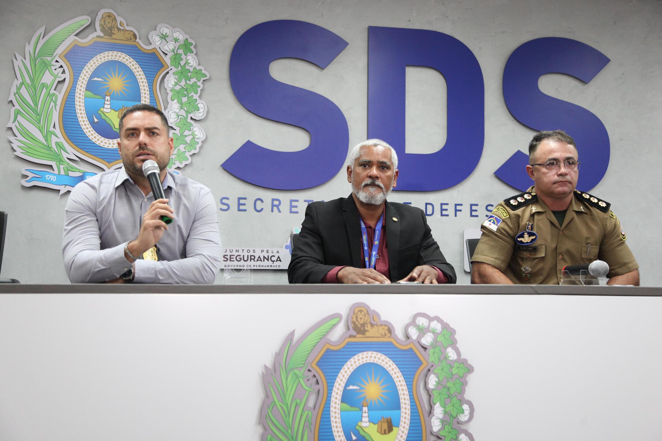 SDS realiza coletiva sobre o crescimento do uso das armas de gel