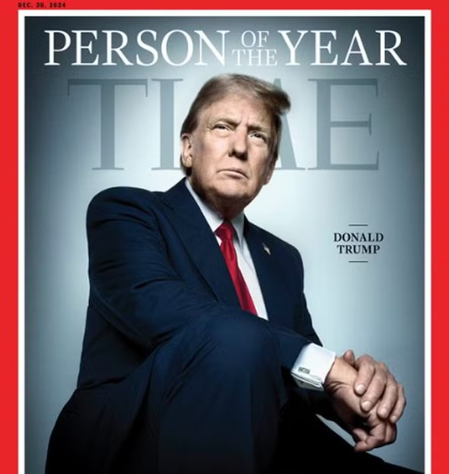 Trump escolhido Pesonalidade do Ano pela revista Time