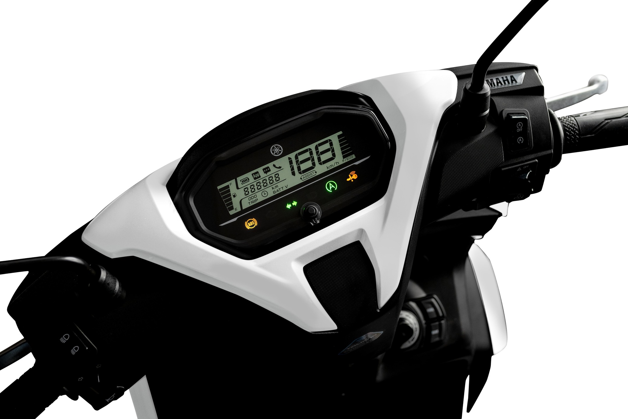 Yamaha Fluo ABS Hybrid Connected. 