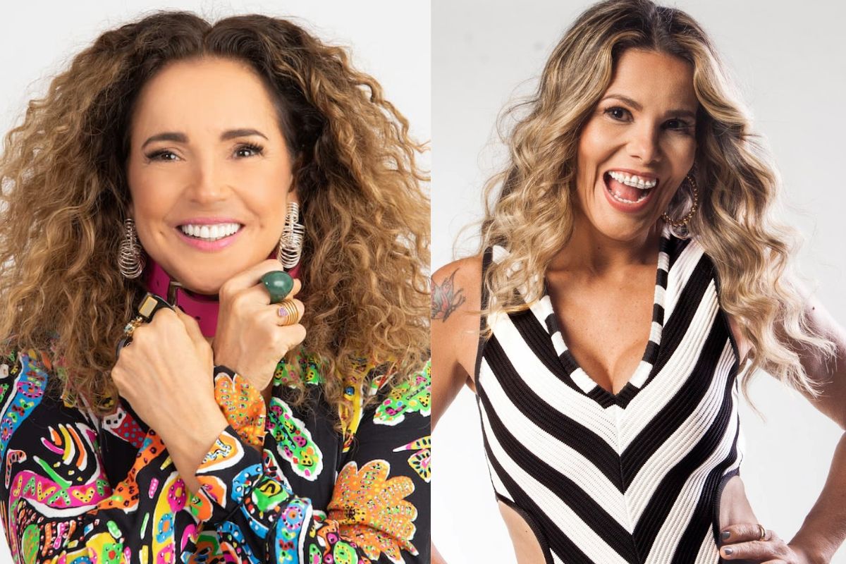 Daniela Mercury e Márcia Freire