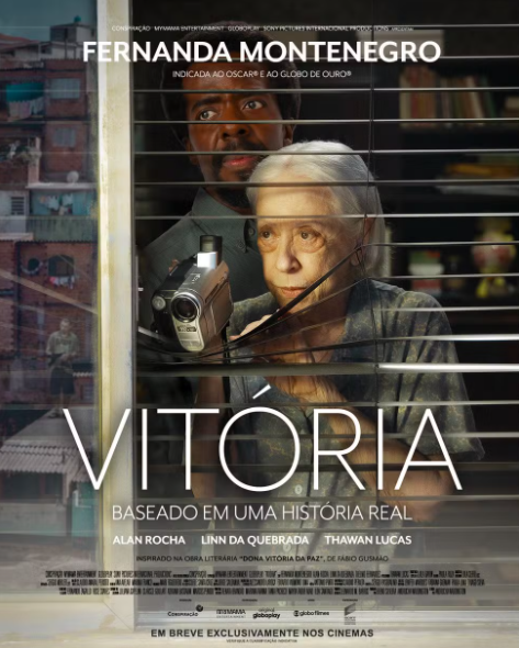 Cartaz do Filme Vitória, com Fernanda Montenegro 