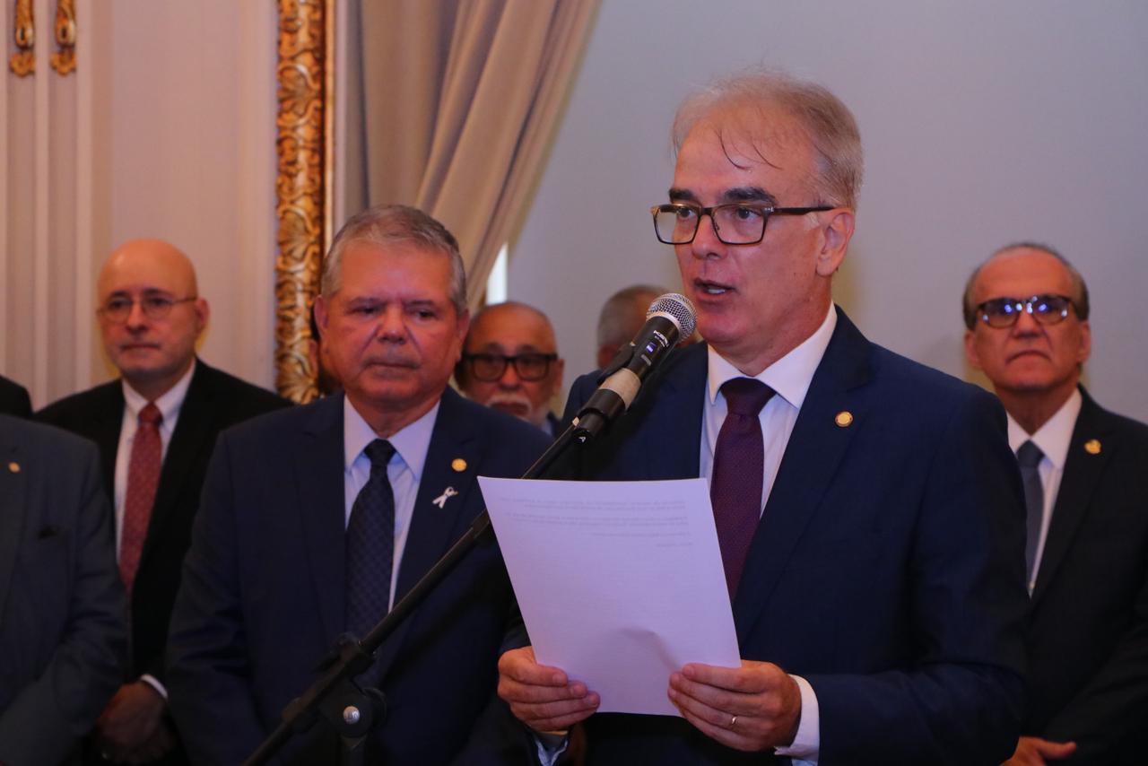 Governadora Raquel Lyra e prefeito João Campos estiveram presentes no evento