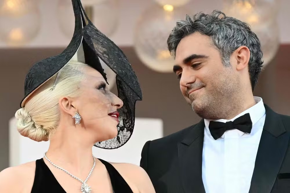 Lady Gaga e o namorado Michael Polansky no Festival de Veneza 