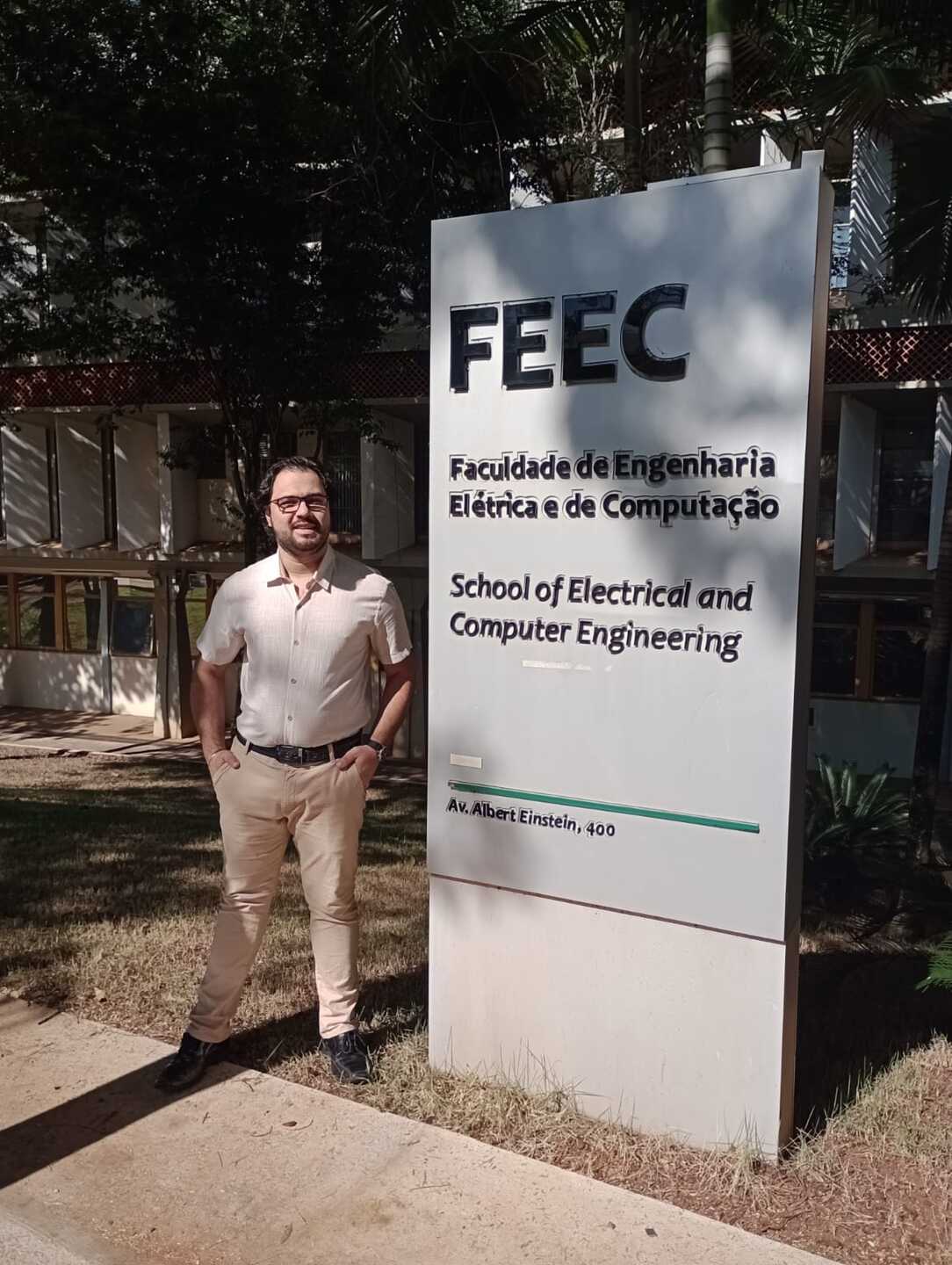 Professor Gabriel Gomes de Oliveira, membro do IEEE 