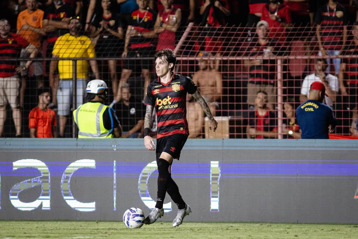 Barletta é um dos jogadores com maior minutagem no Sport em 2025