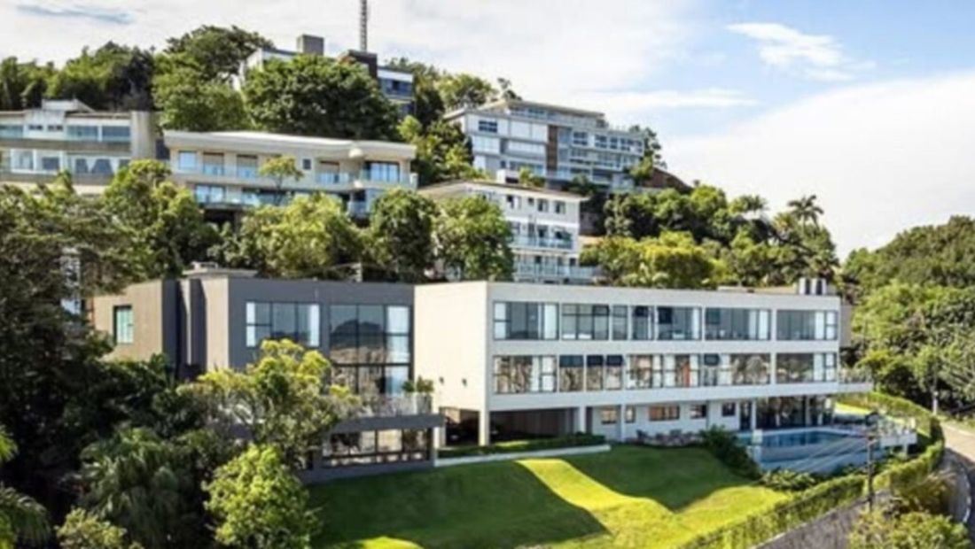 Nova mansão de Neymar em Santos