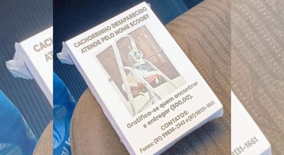 Família continua a distribuição de panfletos na região de Camaragibe