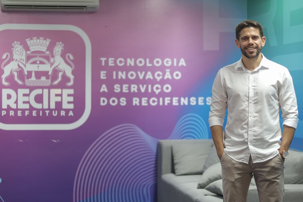 Rafael Cunha, secretário de Transformação Digital, Ciência e Tecnologia do Recife
