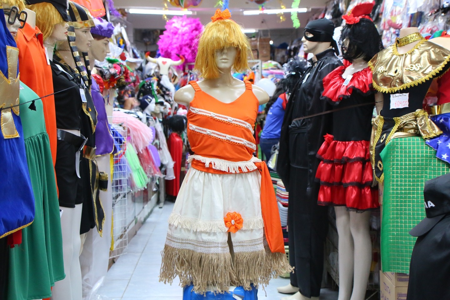 Fantasia de Moana e Mulher-Maravilha ainda continuam em alta. 