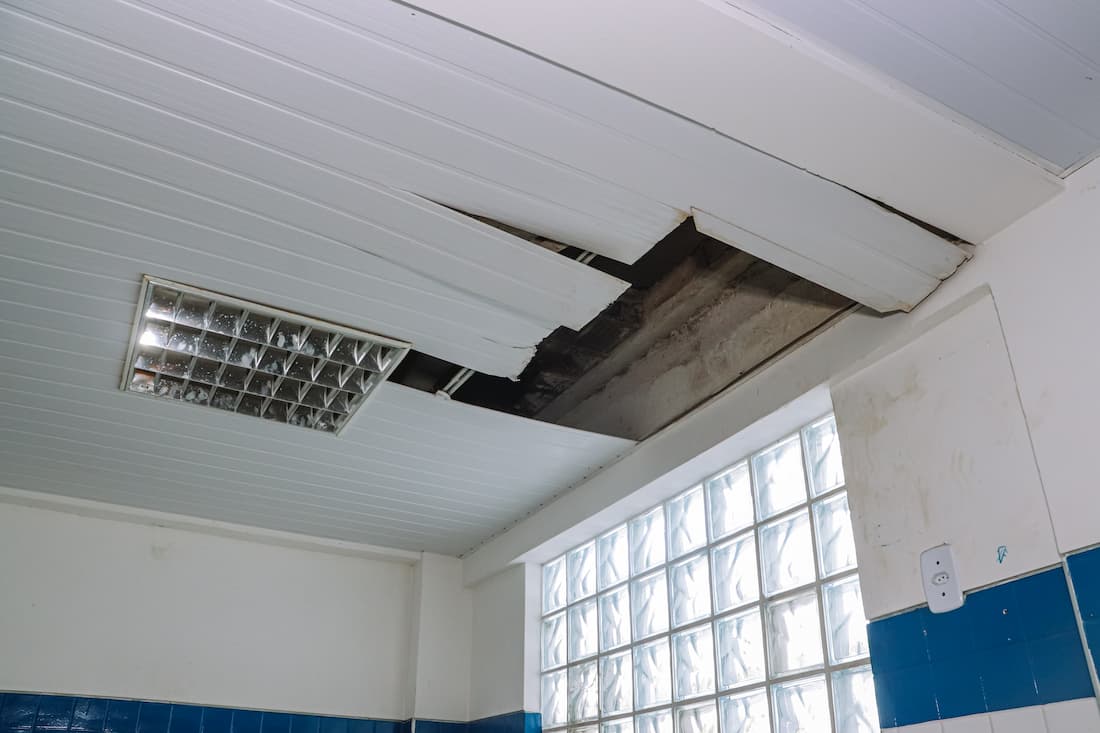 Problemas estruturais em escolas do Cabo de Santo Agostinho