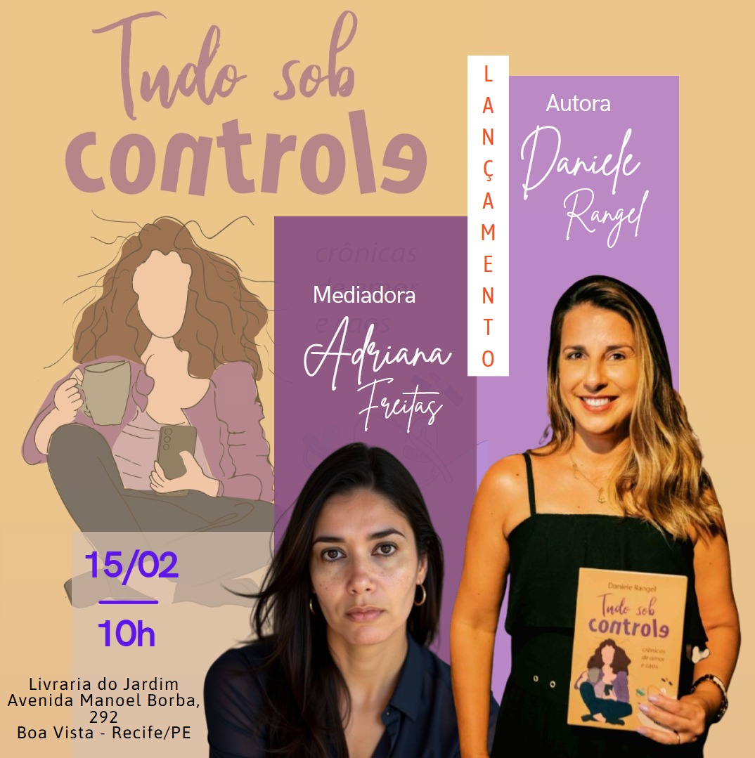 Daniele Rangel lança livro 