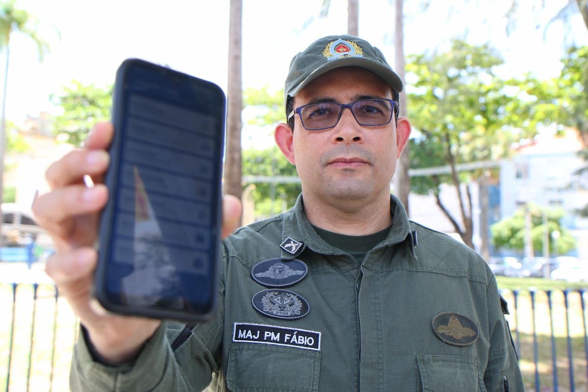  O Major Fábio Pereira, subcomandante do 6&ordm; Batalhão da Polícia Militar de Pernambuco (PMPE)