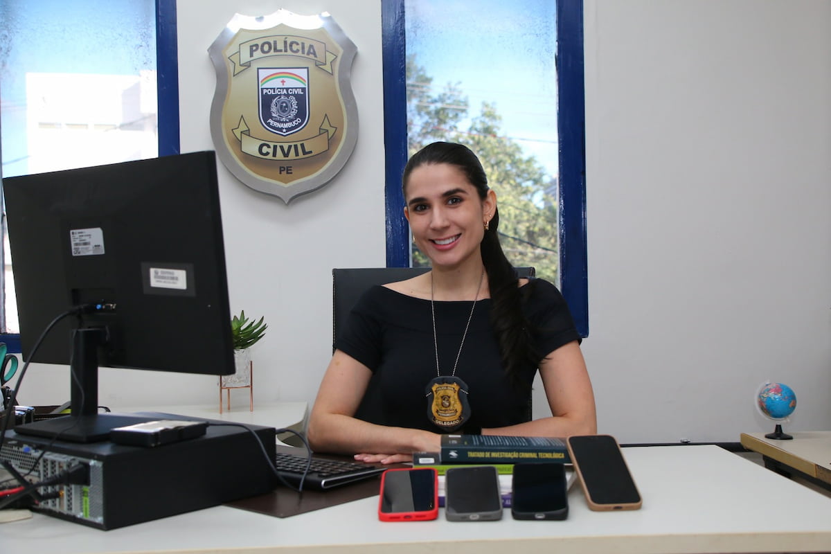 A delegada de crimes cibernéticos, Isabela Porpino