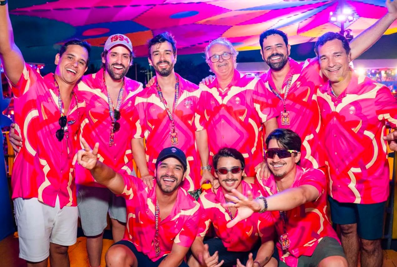 Grupo de sócios do Carvalheira na Ladeira