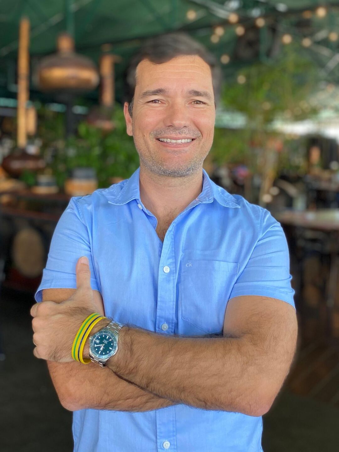 Geraldo Bandeira, sócio do Carvalheira na ladeira