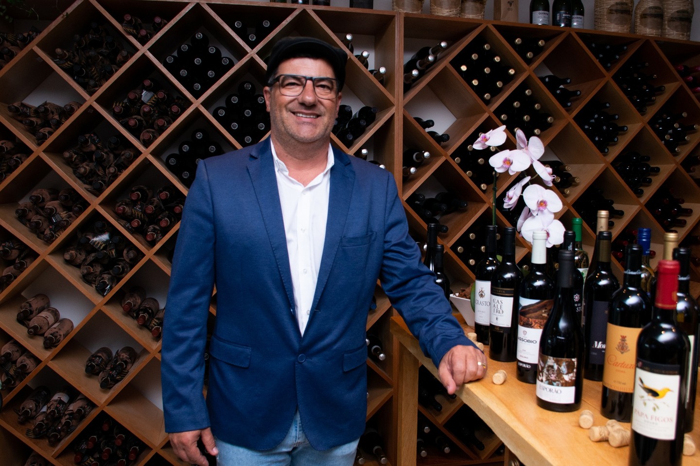 Olivardo Saqui, que comanda com sucesso o restaurante