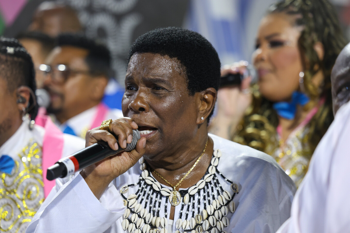 Último desfile de Neguinho da Beija-Flor como intérprete da escola