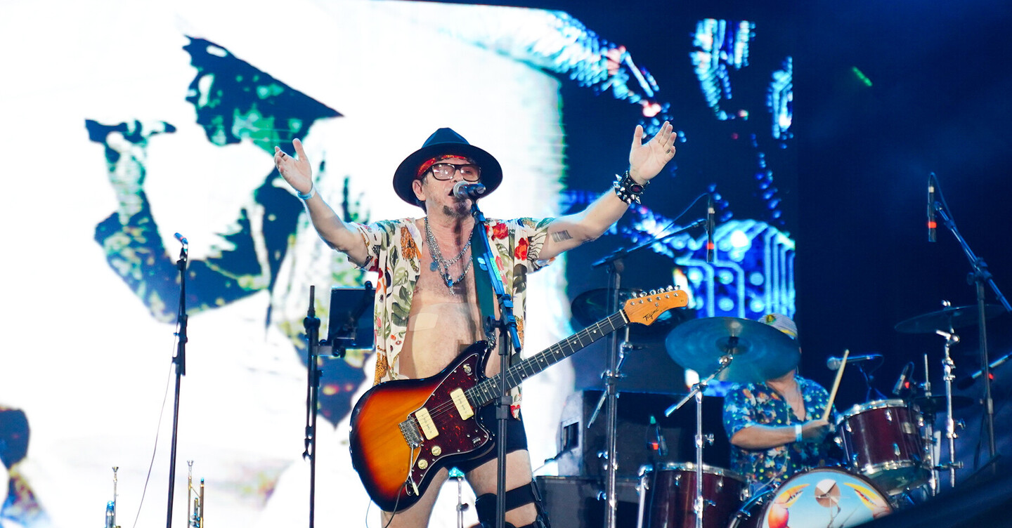 mundo livre foi uma das atrações da última noite de shows no Polo do Carmo, em Olinda, no Carnaval 2025