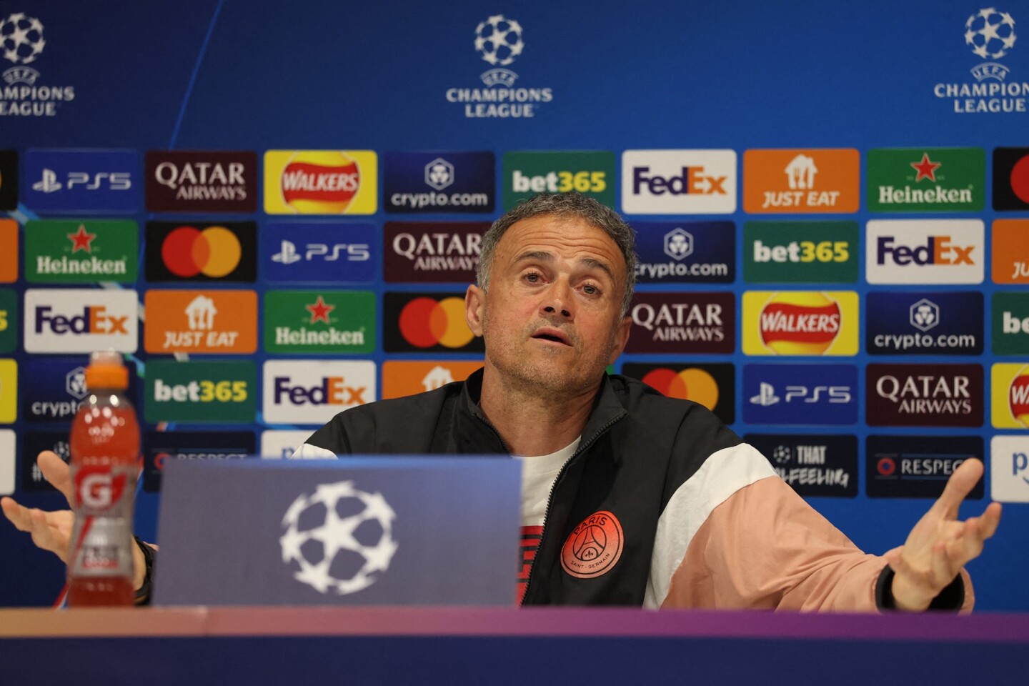 Luis Enrique, técnico do PSG