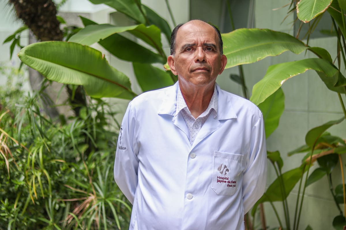Paulo Guedes, dermatologista do Hospital Jayme da Fonte