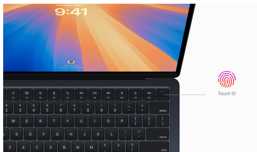 Função de Touch ID foi mantida no dispositivo