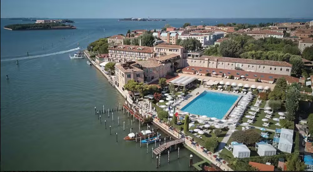 O Belmond Hotel Cipriani está localizado na Ilha Giudecca 