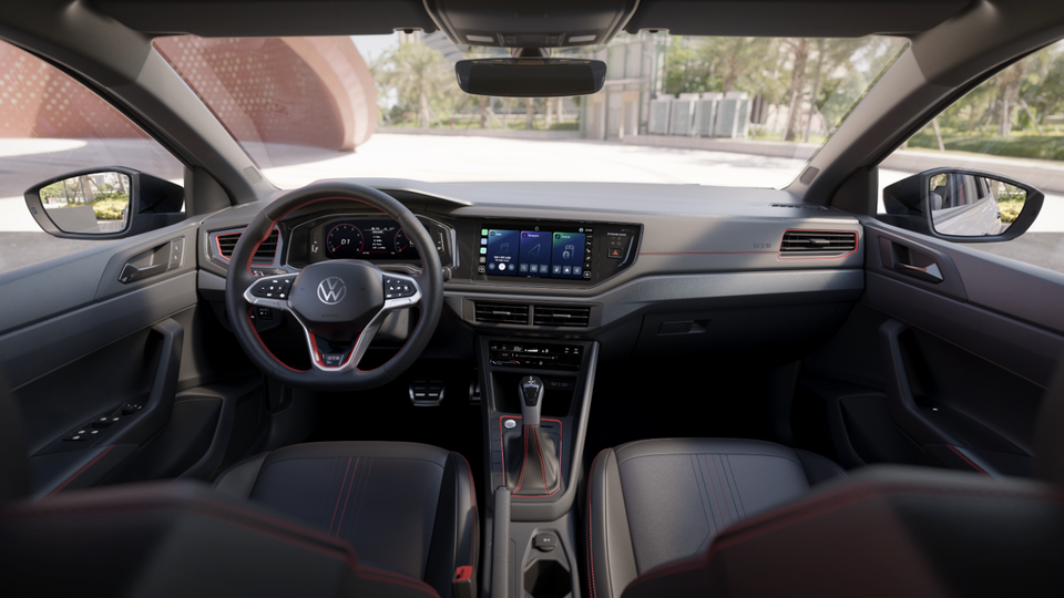 Com a VW Play Connect e o painel digital exclusivo, o Nivus GTS une conectividade e inovação para uma condução mais inteligente.