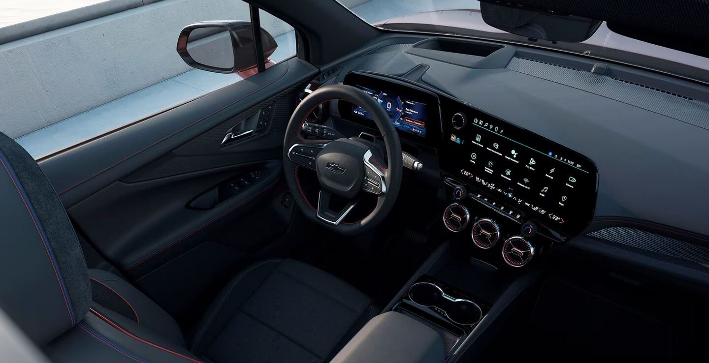 Interior Chevrolet Blazer EV.