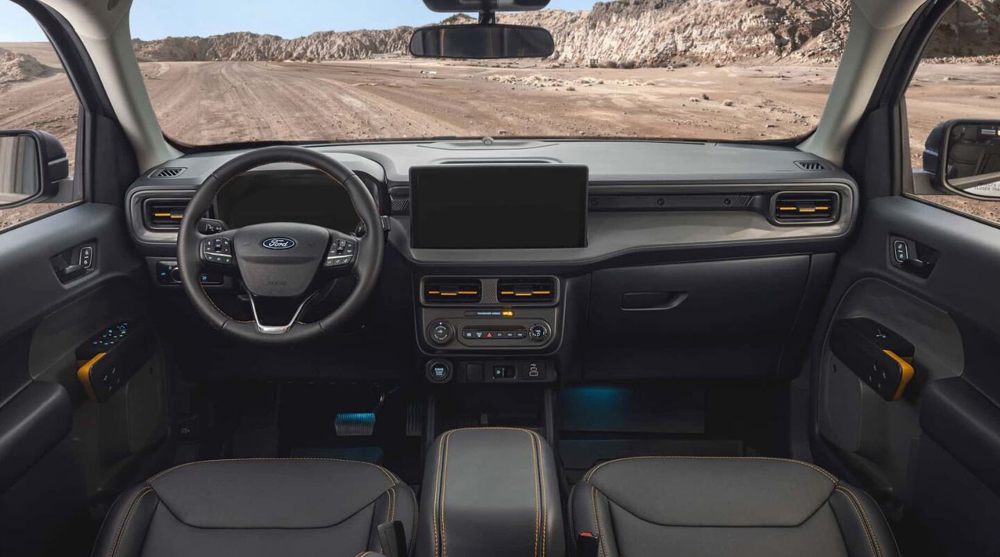 Cabine da Ford Maverick Tremor.