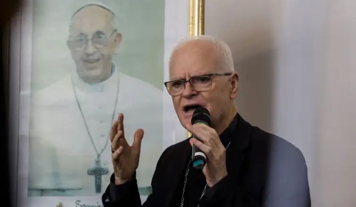 Cardeal Odilo Pedro Scherer, arcebispo de São Paulo, preside missa em sufrágio do Papa Francisco