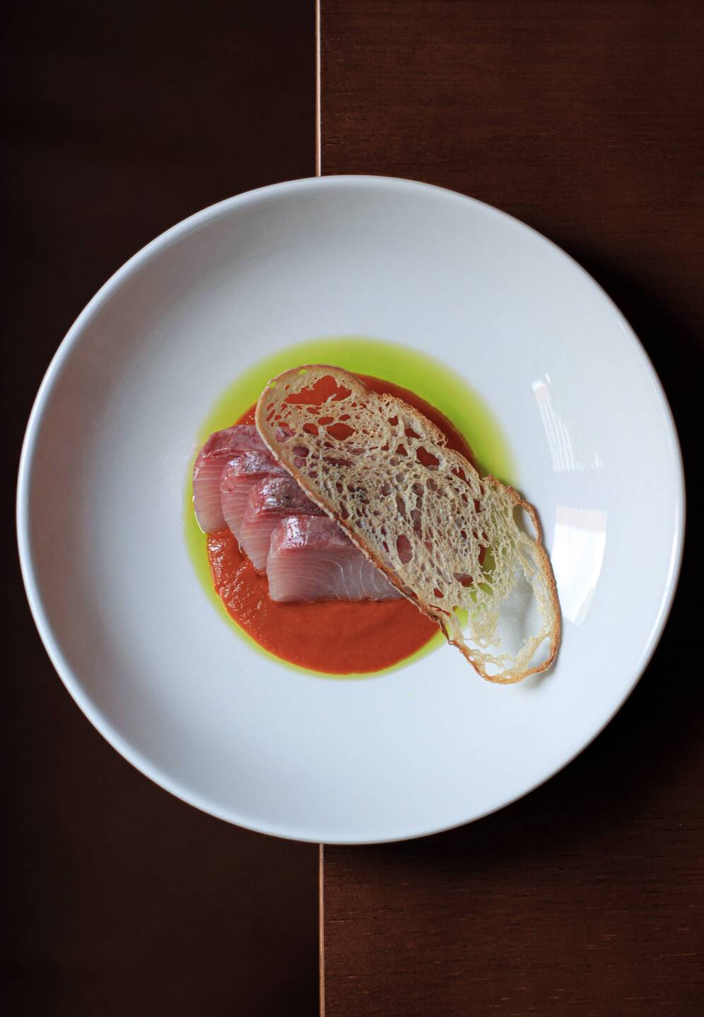 Cruto no Carvão, prato do restaurante Koral (RJ)