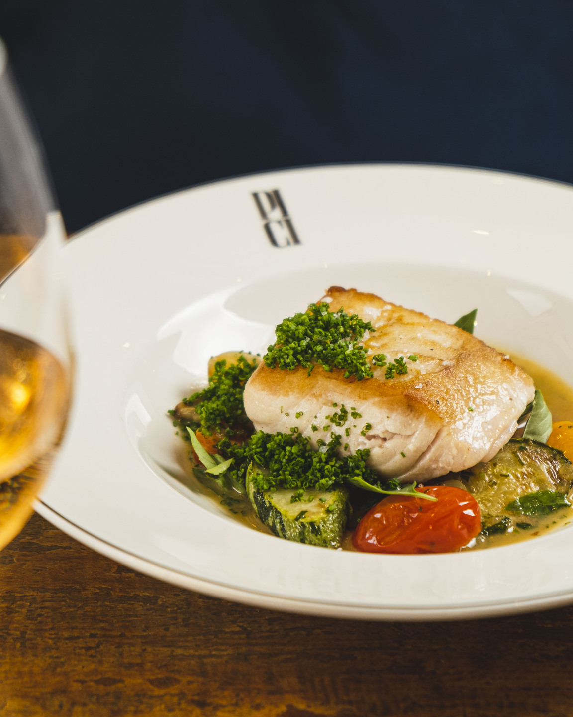 Peixe do dia do Pici Trattoria