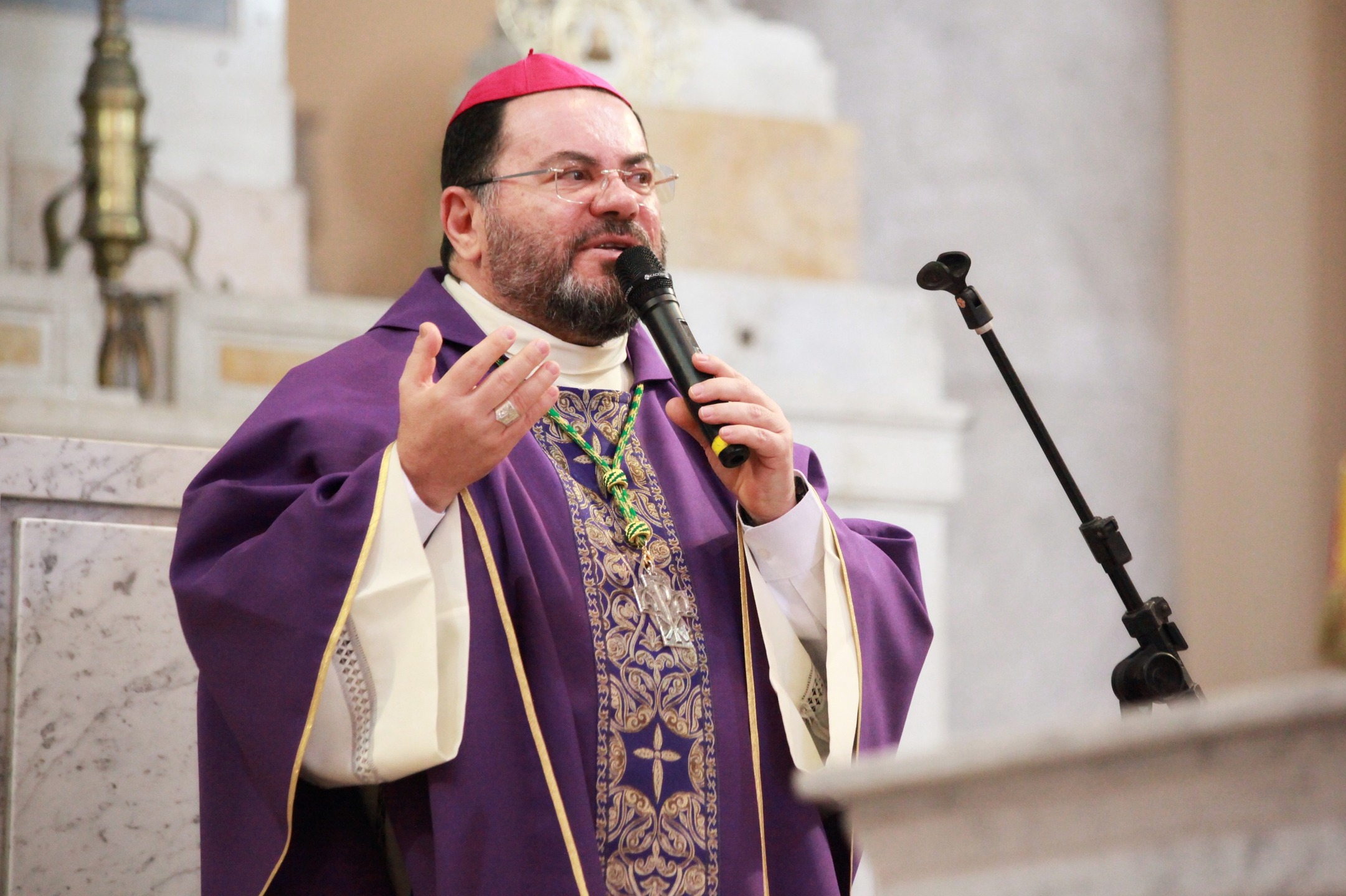 Dom Josivaldo Bezerra, bispo auxiliar da AOR