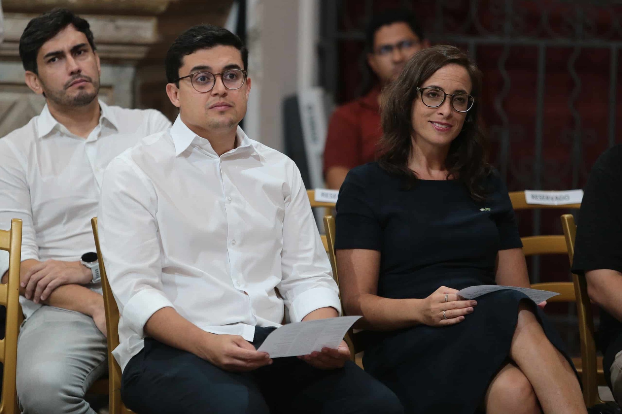 Victor Marques, Vice prefeito de Recife e Julieta Grande, cônsul da Argentina no Recife